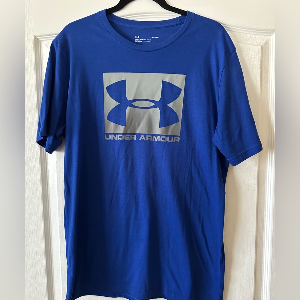 Under Armour Royal Blue Short Sleeve Logo Tee